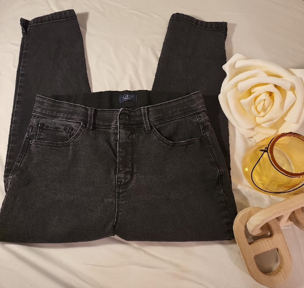 Black Denim Jeans #0161